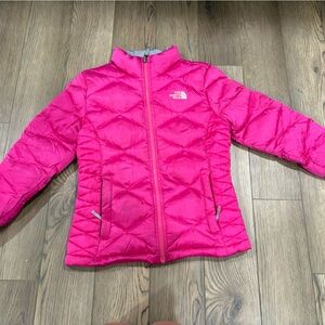The North Face Fuchsia Quilted Jacket